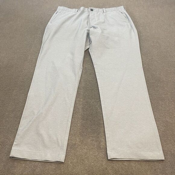 Tommy Bahama‎ Performance Chino Pants Men's 38x32 Light Gray Golf Stretch - Picture 1 of 14